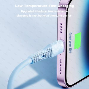 Cable USB tipo C de carga rápida de silicona líquida PD60W 1M Cable tipo C suave y duradero Universal para IPhone 16 Samsung <span class=keywords><strong>Google</strong></span> <span class=keywords><strong>Pixel</strong></span> - Product Image 4