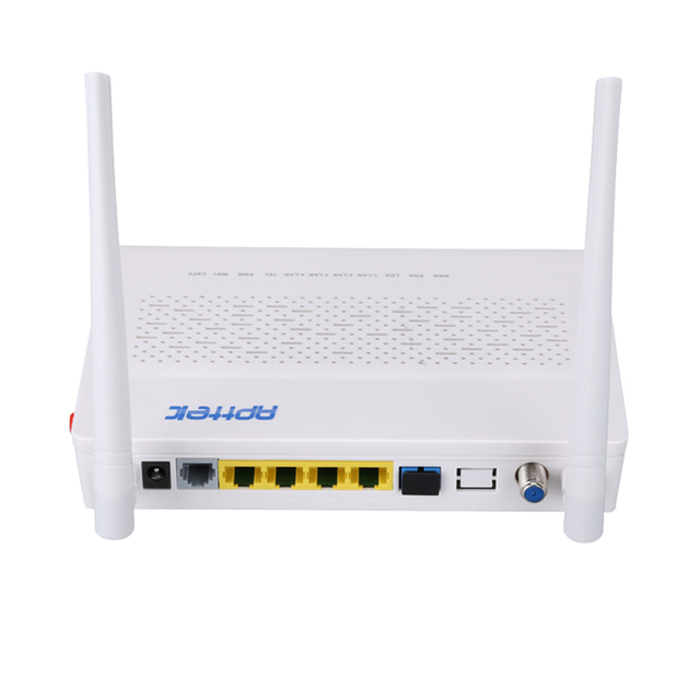 CATV ONT gepon 1GE 1FE WIFI DUAL BAND 1000mbps dual external antenna GPON EPON XPON ONU