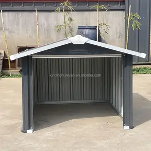 Huiding Petit hangar de stockage de jardin en métal Chenil pour chien extérieur à vendre