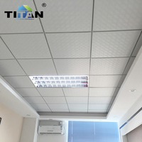 Décoration intérieure, images de plafond en PVC, plafond en plaques de plâtre en PVC