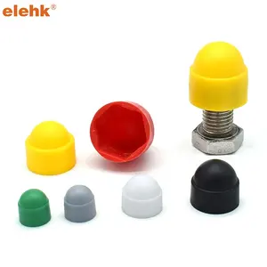 Elehk Trung Quốc nhựa Hex Nut cap Bolt bảo vệ mũ Nut bìa nhựa vòm Nut bảo vệ Bìa