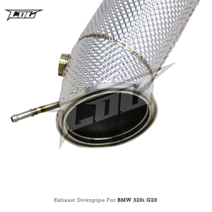 Boska Stainless Steel Free Flow Downpipe Exhaust for BMW 320i G20 2.0T 2020-2024 <strong>Car</strong> Exhaust System <strong>Heatshield</strong> With OPF - Product Image 6