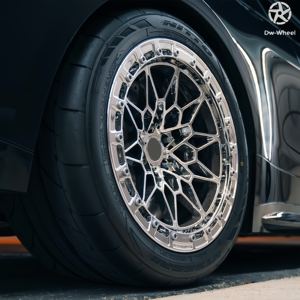 Velg Beadlock Alloy Forged DW Chrome Silver Rimis 18-24 Inci untuk BMW M3 M4 F30 F80 G20 G21 G22 G23 G80 G82 - Product Image 5