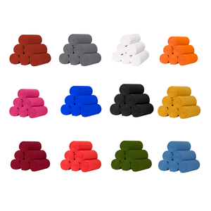 Manta de avión con logo de tamaño personalizado, Rollo sólido de doble cara, manta de lana Polar ecológica de punto barata, rollo para el hogar - Product Image 6