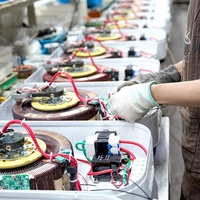 Stabilizer Tegangan Servo AVR TSD 5000VA Fase Tunggal AC 220V, Pemasangan di Dinding, Stabilizer/Regulator Tegangan Servo untuk 230V