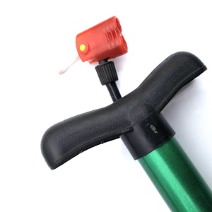 Bomba de Aire de Alta Presión de 30 cm con Doble Boquilla y Adaptador para Bicicletas, Bicicletas de Montaña, Bicicletas Eléctricas y Balones de Baloncesto (Metal) - Product Image 5