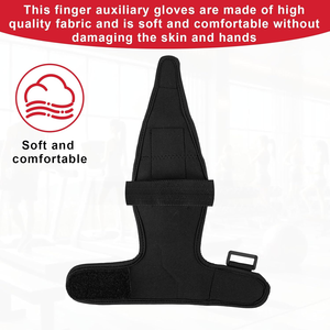 Guantes de rehabilitación para accidentes cerebrovasculares, <span class=keywords><strong>férula</strong></span> para dedos, dispositivo de entrenamiento de mano antiespasticidad para recuperación de hemiplejia en personas mayores - Product Image 5