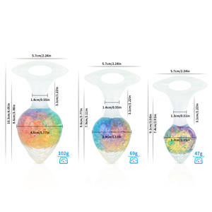 Tapón anal de silicona con diseño de cristal para adultos - Product Image 2