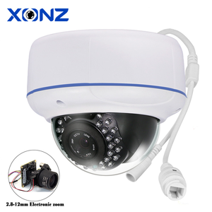 Sistema de vigilancia de producción profesional XONZ HD POE motorizado enfoque automático 4X Zoom a prueba de vandalismo 5MP cámaras domo CCTV - Product Image 4