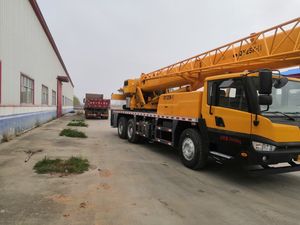 Grue de camion de 25 tonnes d'occasion, grue mobile de 50/80/90/100 tonnes avec composants essentiels Liebherr (moteur, pompe, moteur électrique) à vendre - Product Image 3