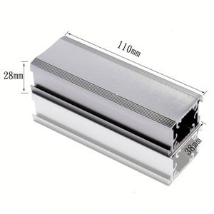 Split Led Driver Electronics <b>Enclosure</b> Manufacturers Custom PCB Cnc Machined Extrusion Aluminum Profile Led Light Box Case - Product Image 1
