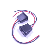 Connecteur de câble de données USB femelle 2 broches et 4 broches pour prise de charge – Catégorie de produit : Connecteur USB