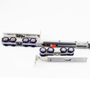 Rouleau à amortissement bidirectionnel à roue concave ; Rouleau d'amortissement pour portes coulissantes <span class=keywords><strong>en</strong></span> <span class=keywords><strong>bois</strong></span> <span class=keywords><strong>sur</strong></span> systèmes de rails de cuisine - Product Image 2