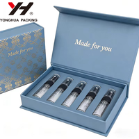 Boîtes cadeaux personnalisées, mini-boîtes d'échantillons de parfum et boîtes d'emballage d'huiles essentielles avec logo personnalisé