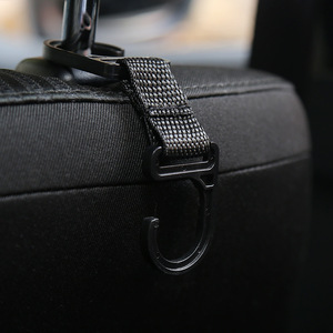 Modern Plastic Chair Back Headrest Enhanced Load-Bearing Capacity Retractable Hidden Lightweight <b>Hook</b> <b>Car</b> Storage <b>Hook</b> - Product Image 1