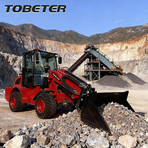 TOBETER H380T Mini chargeurs télescopiques diesel compacts 4x4 à chargement rapide pour empilage et transport de pots de fleurs de pépinière - Product Image 6