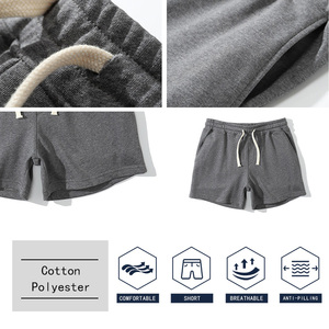 YLS9013 Pantalones cortos de verano para hombre Jogging Gym Sweat Shorts Estilo informal en blanco Tenus Short De Sport Homme - Product Image 4