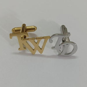 Mancuernillas de Acero Inoxidable con Logotipo Personalizado, Joyería para Hombre de Negocios, Mancuernillas Francesas con Personalización - Product Image 3