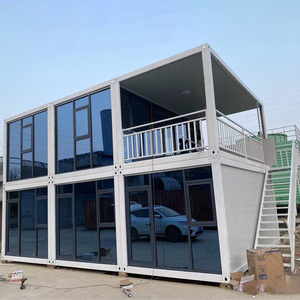 Appartements autonomes préfabriqués avec paroi en verre, étanches, pour hôtel, entrepôt, atelier, bureau, application extérieure - Product Image 3