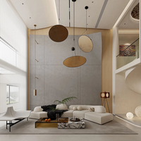 Service de design d'intérieur de villa de luxe intelligent, clé en main, rendu 3D de toute la maison, solution résidentielle personnalisée