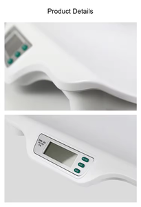 Hospital 20KG Medición de altura digital Báscula de peso para bebés con varilla de altura de 35-70cm - Product Image 5