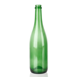 Bouteille en verre personnalisée directement <span class=keywords><strong>de</strong></span> l'usine, <span class=keywords><strong>vin</strong></span> avec bouchon, spiritueux, brandy, tequila, transparent, vert foncé, 500 ml, 750 ml, 1 L, différentes tailles - Product Image 1
