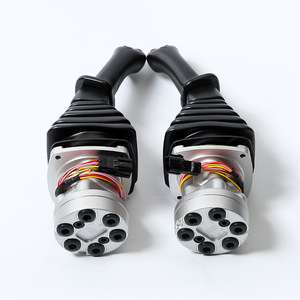 Ensemble de 9 joysticks avec 3 touches, accessoires de levier de commande hydraulique pour excavatrice DH215-9 - Product Image 2