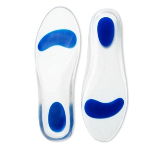 Plantillas de gel para fascitis plantar, almohadillas adhesivas para el talón y plantillas para alivio del dolor, plantillas de trabajo, taloneras de gel amortiguadoras al por mayor - Product Image 1