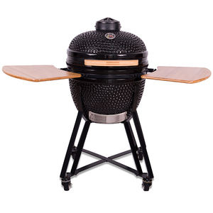 Barbecue Kamado 20 pouces, extra large, en céramique épaissie, au charbon de bois, pour usage commercial et extérieur, idéal pour villa - Product Image 3