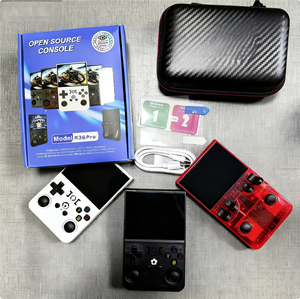 Dilu Hot Retro Mini Xách Tay R36s Cầm Tay 3.5Inch Vui Vẻ Trò Chơi Linux Hệ Thống 64GB 128GB <span class=keywords><strong>Video</strong></span> Chơi Game Người Chơi R36Pro R36max Trò Chơi Con - Product Image 6