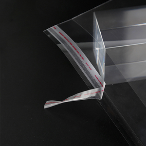 Sacchetti LDPE Poly richiudibili sacchetto di plastica trasparente personalizzato trasparente OPP sacchetto per regali confezione di vestiti - Product Image 2