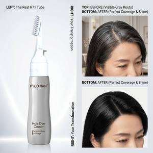 Tinta <span class=keywords><strong>per</strong></span> <span class=keywords><strong>Capelli</strong></span> Vegana Personalizzata Best-Seller, Senza <span class=keywords><strong>Ammoniaca</strong></span>, Cruelty-Free, 100% Naturale, Copertura Grigia, Lunga Durata, Formula Anti-Goccia - Product Image 3