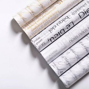 Papier de soie d'emballage avec logo de marque, papier d'emballage artisanal imprimé sur mesure pour vêtements, emballage cadeau, emballage de chaussures - Product Image 5
