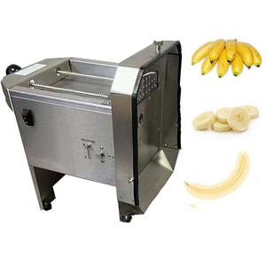 Machine à trancher les bananes commerciale, équipement de découpe automatique des fruits pour la transformation alimentaire - Product Image 1