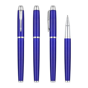 Pena Gel logam warna-warni dengan Logo kustom pena Gel logam mewah bisnis - Product Image 3