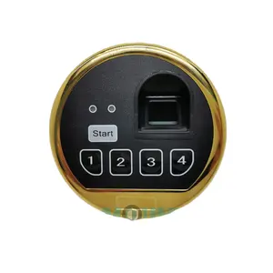 Electronic Combination Lock With Fingerprint Code For Storage Safe Biometric Fingerprint Code Password Function Safe Lock