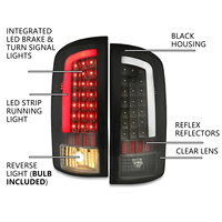 Für 2002-2006 Dodge Ram 1500 /2003-2006 Ram 2500 3500 LED-Rückleuchten LED-Hecklampen mit Klarglas Neuzustand ABS-Material