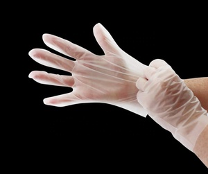 Guanti Monouso Ecologici in TPE Senza Lattice Impermeabili e Adatti al Contatto Alimentare 100 Pezzi/Scatola - Guanti per Pulizia Cucina - Product Image 1