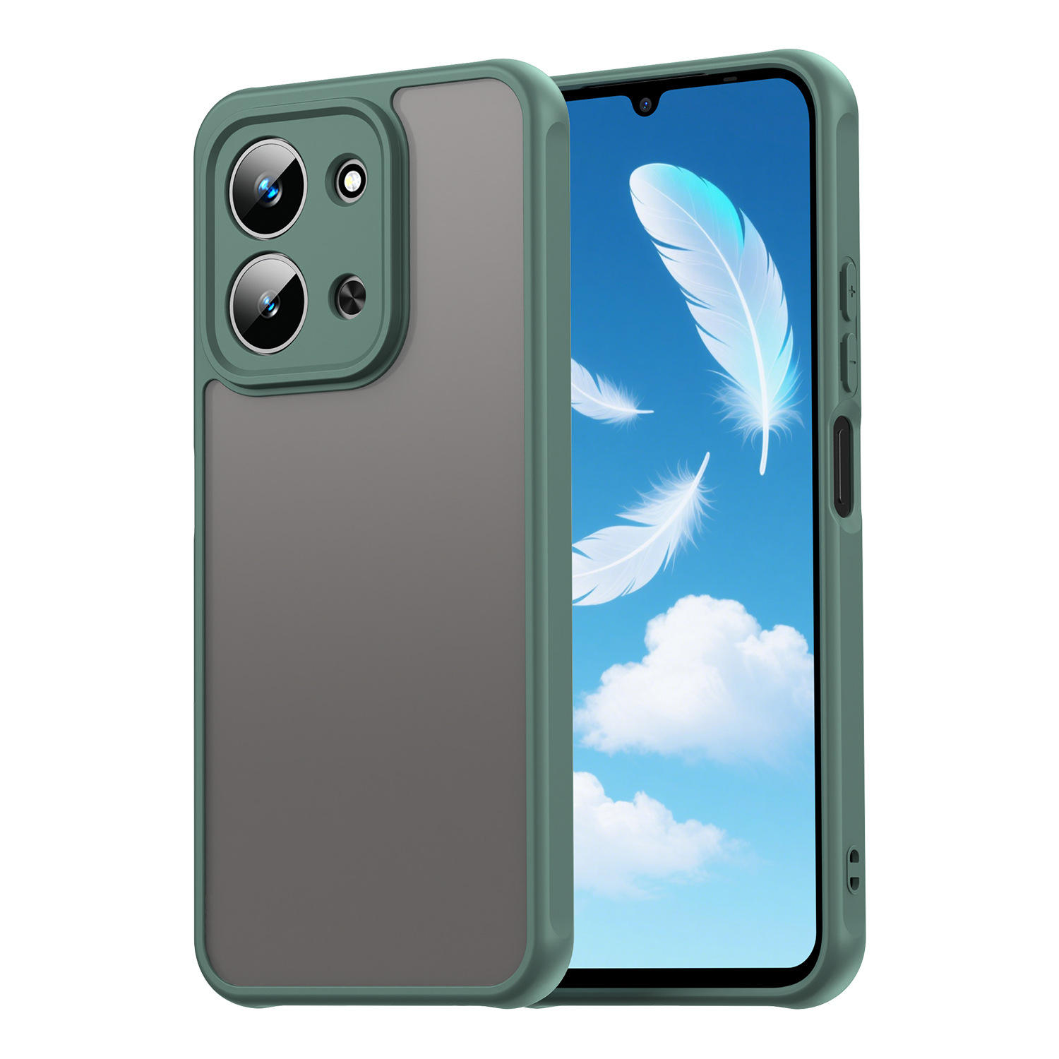 สีเขียว