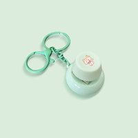 Porte-clés personnalisé avec logo, capuchon de clavier anti-stress, bouton de clavier, clé anti-stress, fidget clicker