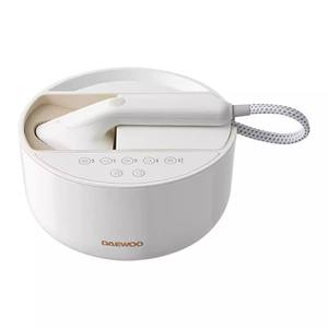 Plancha de vapor Daewoo con tanque de agua de 1.8L, 1500W, eléctrica, portátil, para uso doméstico y comercial, color blanco. - Product Image 5