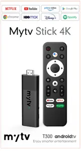 빠른 시스템 TV BOX 4K 울트라 HD 안드로이드 파이어 스틱 2 + 16G 듀얼 밴드 WIFI BT 음성 원격 4K TV 스틱