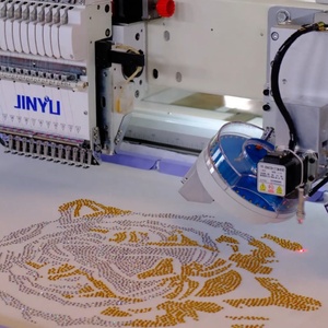 <span class=keywords><strong>Machine</strong></span> à broder informatisée à strass mixtes thermocollants, moteur haute précision, écran tactile, fonctionnement automatique avec roulement - Product Image 4