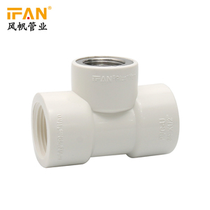 Fabricante de Tee con Rosca Hembra PVC Adapatador Inserto Interior Conexiones de U-PVC Fontanería - Product Image 2