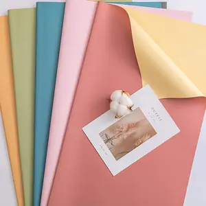 Оптовая продажа, 20 листов/пакет, Корейская упаковочная бумага для букета для цветов, Цветочная оберточная бумага
