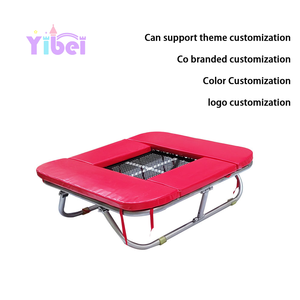 Trampolín Cuadrado de Seguridad Yibei con Estructura de Acero Estable y Colchoneta de Alta Elasticidad, Apto para Ejercicio en Casa y Deportes Recreativos - Product Image 3