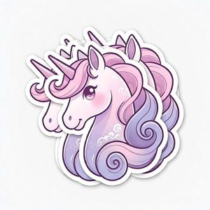 <span class=keywords><strong>Etiquetas</strong></span> Adhesivas <span class=keywords><strong>de</strong></span> Vinilo Resistentes a los Rayos UV, Personalizadas al por Mayor, con Diseño <span class=keywords><strong>de</strong></span> <span class=keywords><strong>Unicornio</strong></span>, Impresión <span class=keywords><strong>de</strong></span> Logotipos, Dibujos Animados - Product Image 2