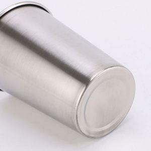 JW5247 Drink Insulated Travel Mugs Bright Series Beer Mug Single Wall <b>Camping</b> <b>Cup</b> Stainless Steel Pint <b>Cup</b> - Product Image 5