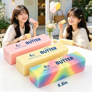 Multi-style Butter Stick Simulation <b>Squishy</b> Toy Slow Rebound PU Foam Stress Relief Squeeze Toy Factory Supply - Product Image 4