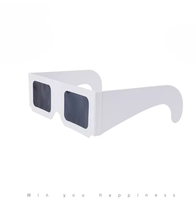 Montres à quartz éclipse en gros CE/ISO et lunettes d'éclipse solaire en papier 3D pour le visionnement